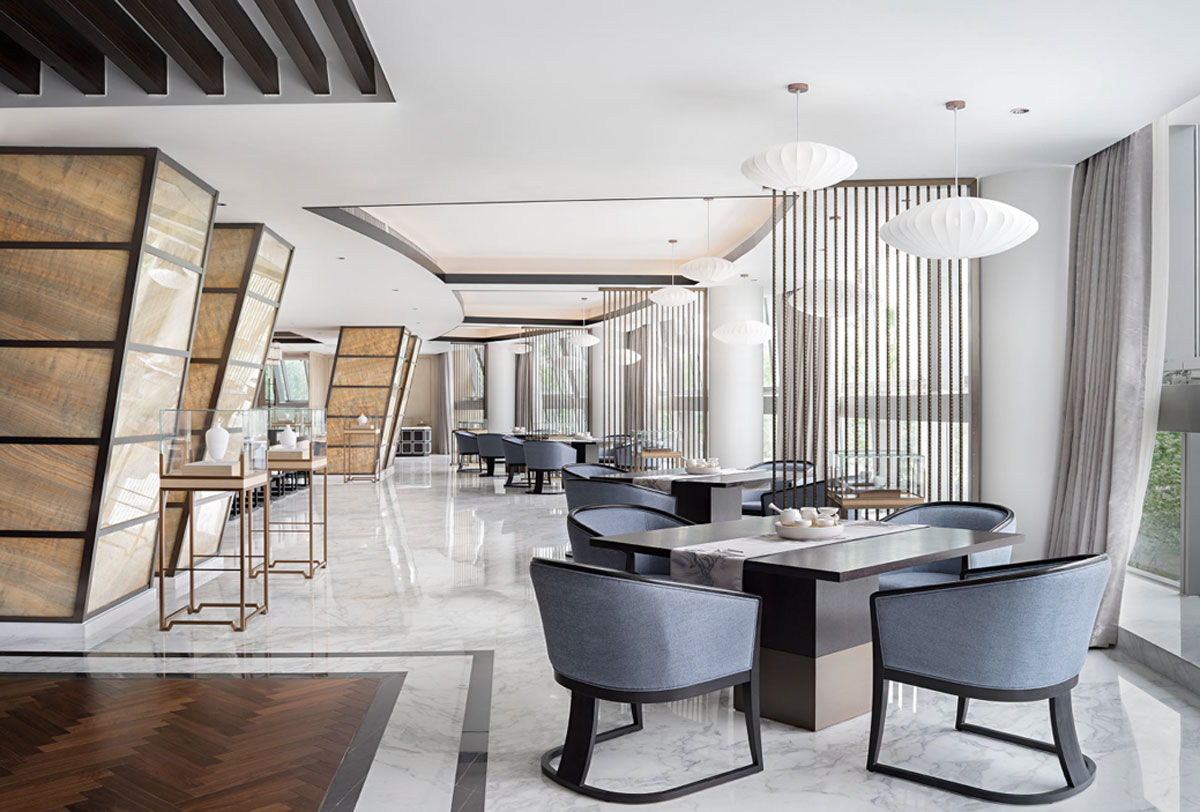 未來(lái)智能風(fēng)格的高端酒店設(shè)計(jì)，將科技與人性化設(shè)計(jì)巧妙融合